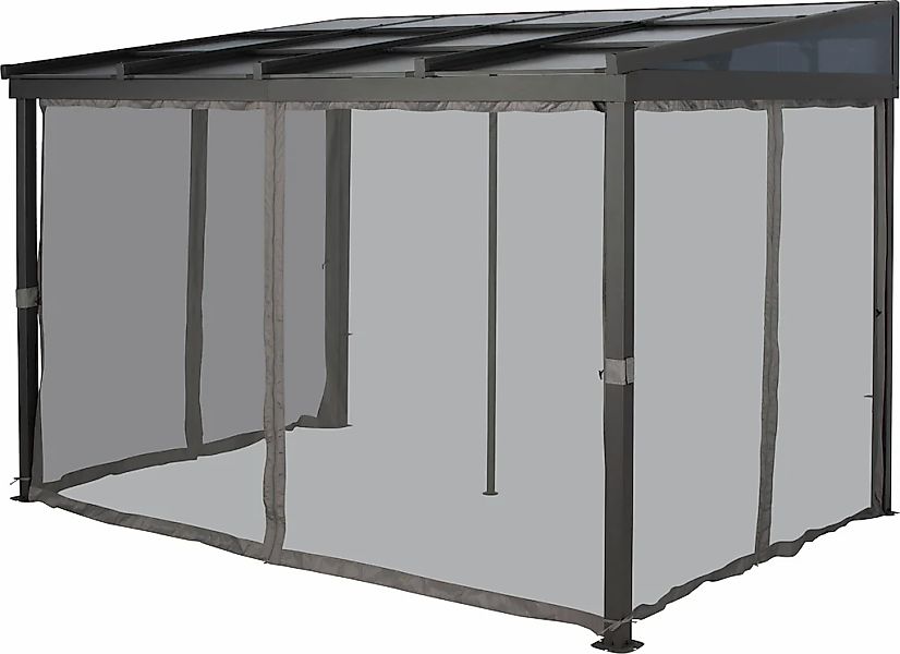 KONIFERA Pavillonseitenteil, (4 St.), Moskitonetz für Anbaupavillon Bilbao, günstig online kaufen