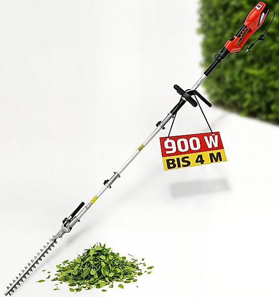 Hecht Teleskop-Heckenschere Elektro 695 mit LASER-CUT, bis 4 m Arbeitshöhe, günstig online kaufen