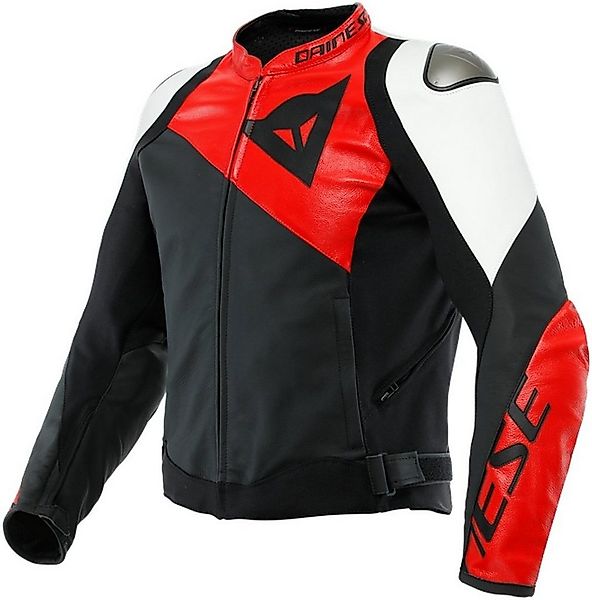 Dainese Motorradjacke Sportiva Motorrad Lederjacke Atmungsaktiv belüftet pr günstig online kaufen