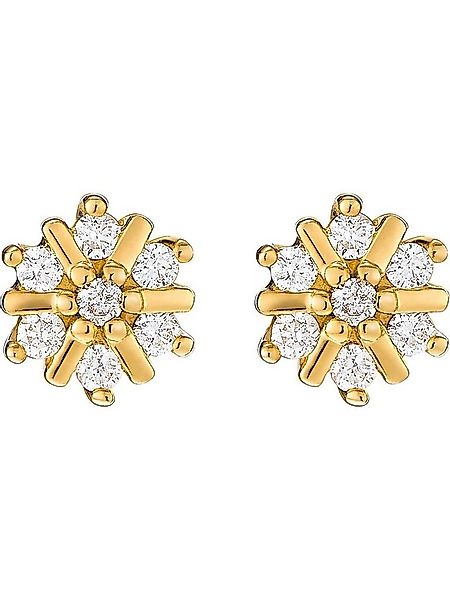 CHRIST Paar Ohrstecker CHRIST Damen-Ohrstecker 14 Diamant günstig online kaufen