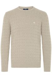 Kronstadt Strickpullover KSCall Kuscheliger Zopfmuster Strickpullover günstig online kaufen