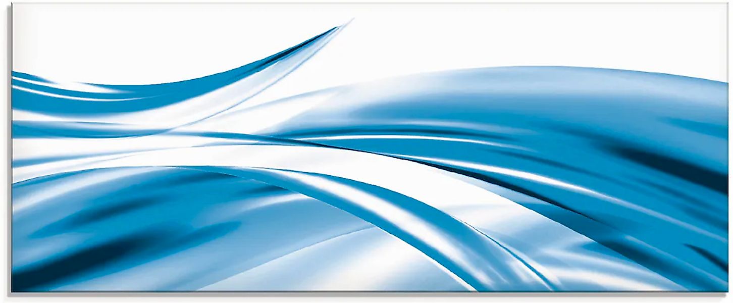 Artland Glasbild "Schöne Welle - Abstrakt" Gegenstandslos 1 Stk. tlg. in ve günstig online kaufen