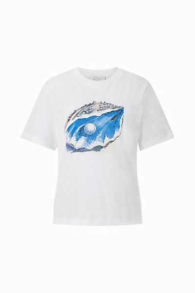 Rich & Royal T-Shirt elegant fit T-Shirt with seashell p günstig online kaufen