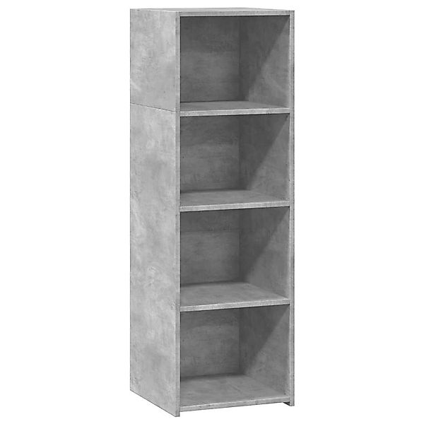 vidaXL Highboard Betongrau 40x41x124 cm Holzwerkstoff 846386 günstig online kaufen
