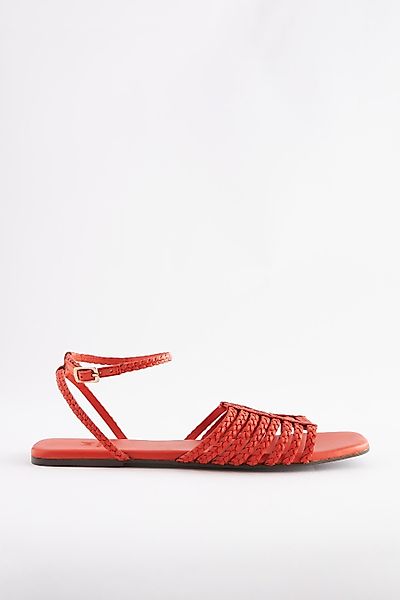 Next Forever Comfort® geflochtene Ledersandalen Sandale günstig online kaufen