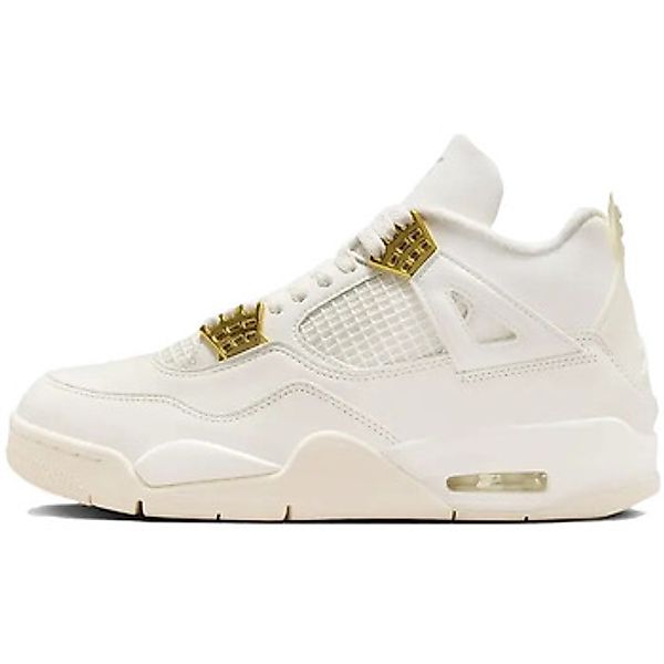 Nike  Sneaker Air Jordan 4 Sail Metallic Gold günstig online kaufen