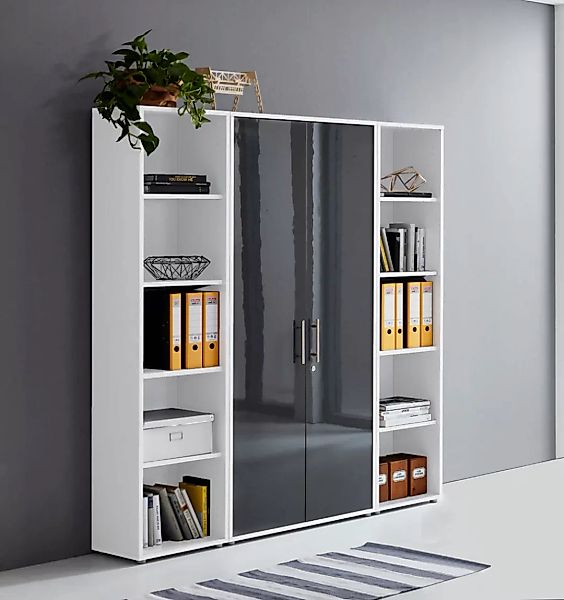 BMG Möbel Büromöbel-Set "Tabor", besteht aus 1 Aktenschrank und 2 Regalen günstig online kaufen
