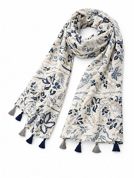 COLLEZIONE ALESSANDRO Modeschal Jeanslover, (1-St), in modischen blautönen günstig online kaufen