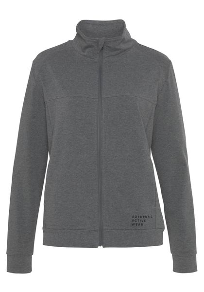 vivance active Sweatjacke Sportjacke mit seitlichen günstig online kaufen