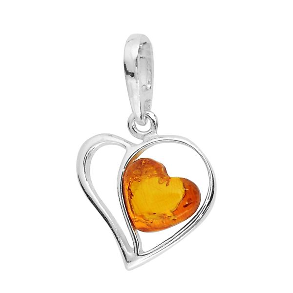 OSTSEE-SCHMUCK Kettenanhänger Ostsee-Schmuck Anhänger Herz Anhänger günstig online kaufen
