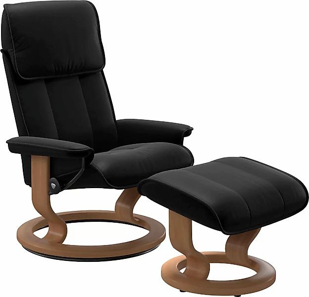 Stressless Fußhocker "Admiral", mit Classic Base, Gestell Eiche günstig online kaufen