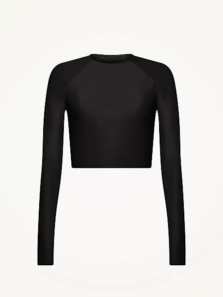 Wolford - Active Flow Top Long Sleeves, Frau, black, Größe: M günstig online kaufen