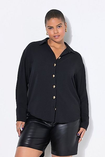 Studio Untold Hemdbluse Hemdbluse oversized Schmuckknöpfe günstig online kaufen