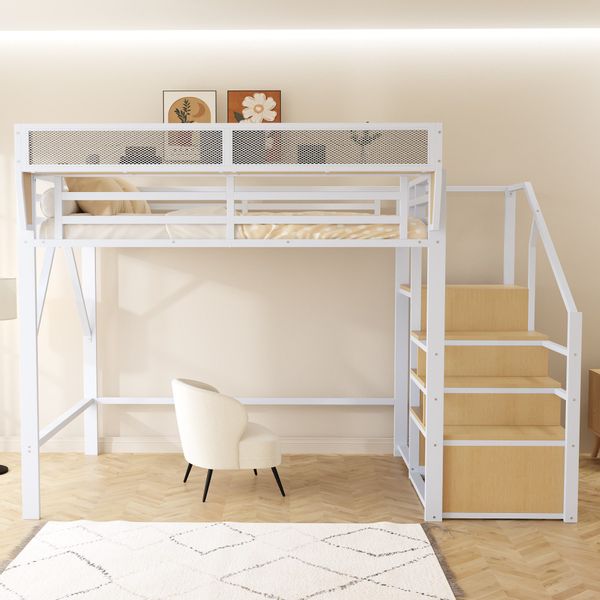 Merax Hochbett (1-St., 255 x 95 günstig online kaufen