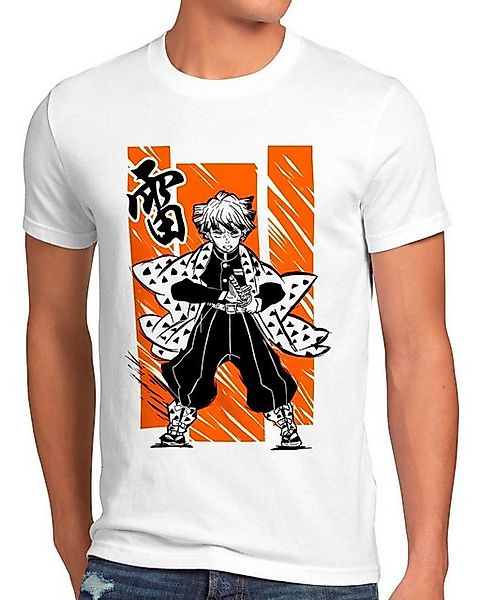 style3 T-Shirt Thunder Swordsman demon slayer anime japan manga günstig online kaufen