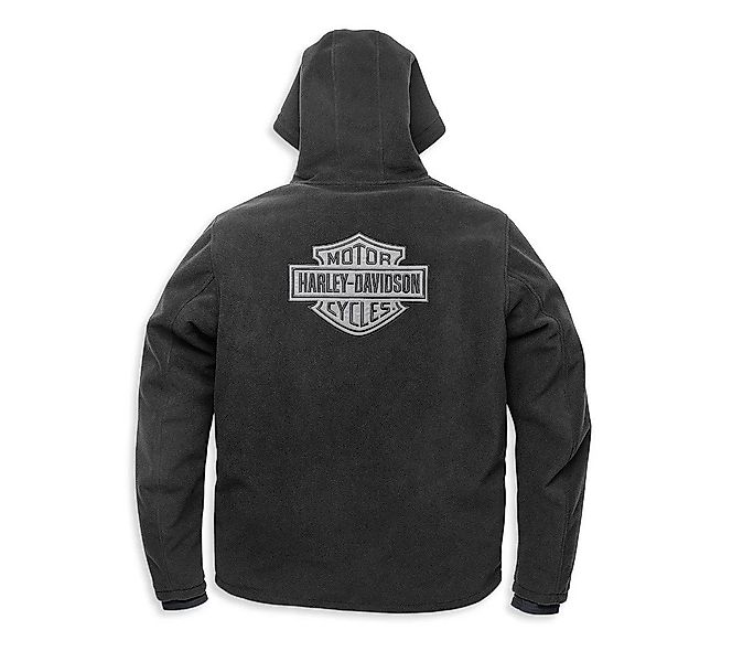 HARLEY-DAVIDSON Fleecejacke Herren Roadway II wasserdichte Kapuzen Fleece-J günstig online kaufen