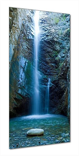 Wallario Duschrückwand Wasserfall bei Sonneneinfall, (1-tlg) günstig online kaufen