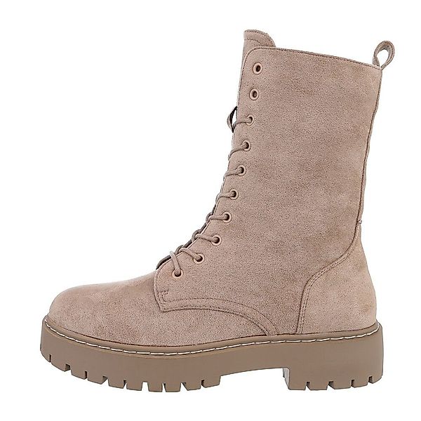 Ital-Design Damen Schnürschuhe Freizeit Schnürstiefelette (84338326) günstig online kaufen