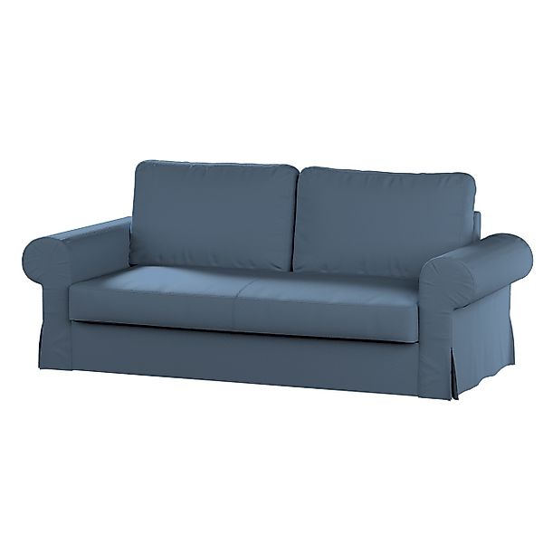 Bezug für Backabro 3-Sitzer Sofa ausklappbar, blau, Bezug für Backabro 3-Si günstig online kaufen