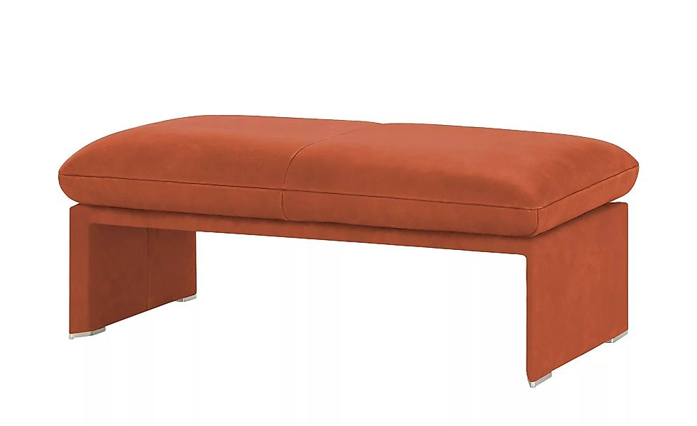 KOINOR Hockerbank  Humfrey - orange - 120 cm - 43 cm - 60 cm - Polstermöbel günstig online kaufen
