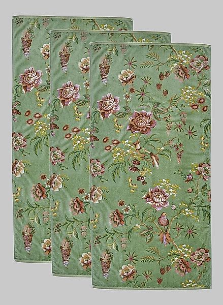 PiP Studio Gästehandtücher Pip Studio, 3er-Set Gästehandtücher, Secret Gard günstig online kaufen