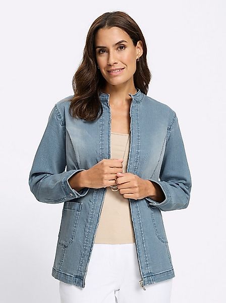Witt Blusenblazer Jeans-Jacke Langarm günstig online kaufen