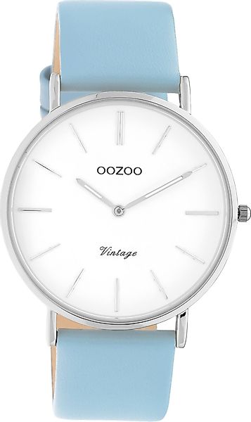 OOZOO Quarzuhr Oozoo Damen Armbanduhr hellblau günstig online kaufen