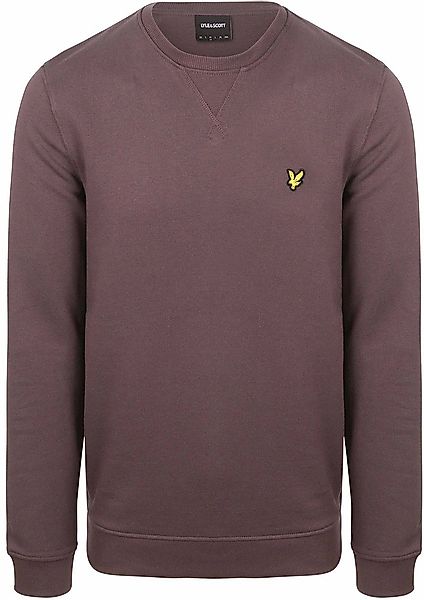 Lyle & Scott Sweat Crewneck Espresso - Größe S günstig online kaufen