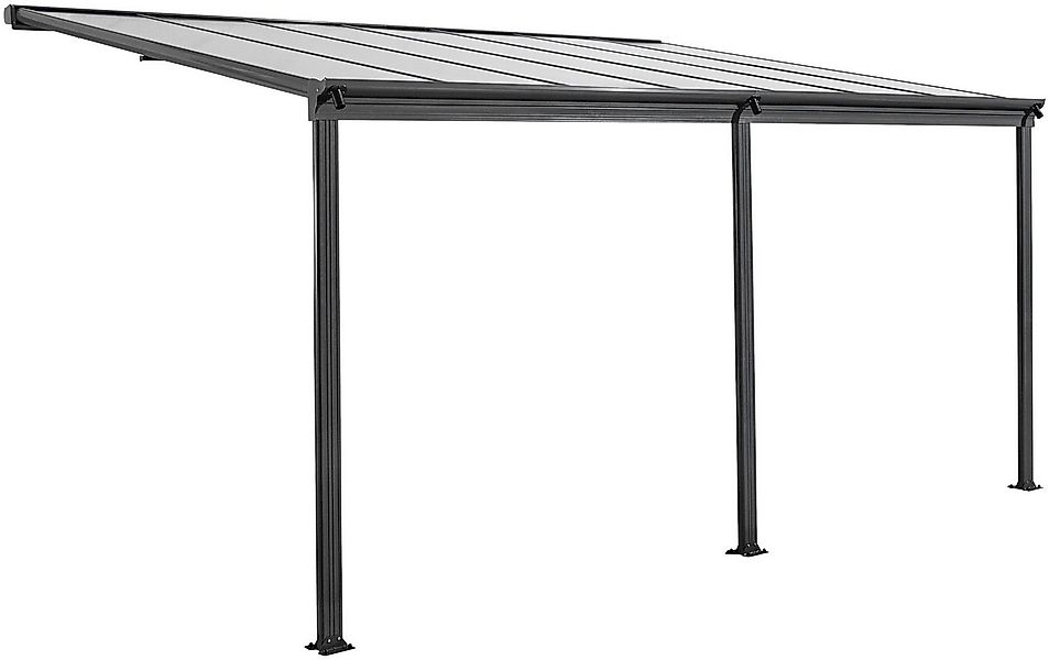 KONIFERA Terrassendach Barcelona, BxT: 434x300 cm, Bedachung Doppelstegplat günstig online kaufen