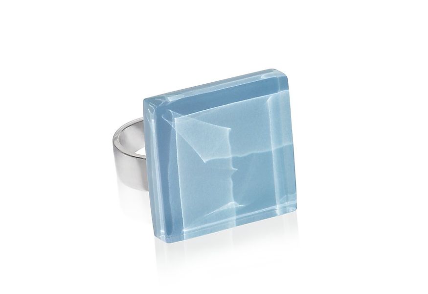 ALEXASCHA Fingerring Statement Ring mit Stein 20mm • größenverstellbar günstig online kaufen