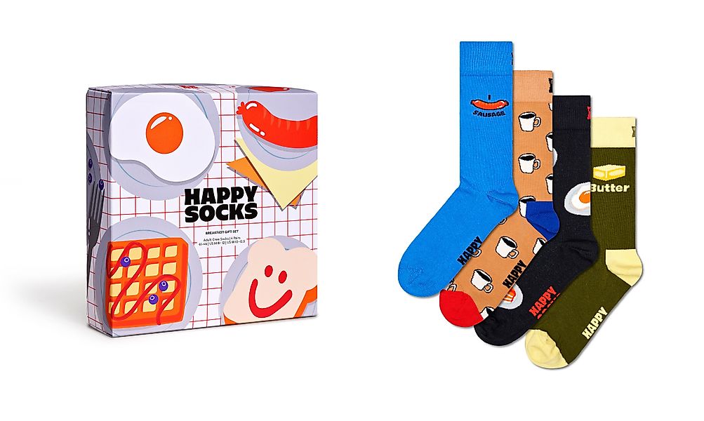 Happy Socks Langsocken (4er Pack) mit günstig online kaufen