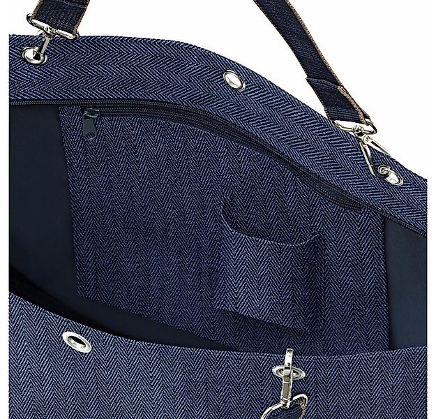REISENTHEL® Shopper shopper XL Herringbone Dark Blue günstig online kaufen