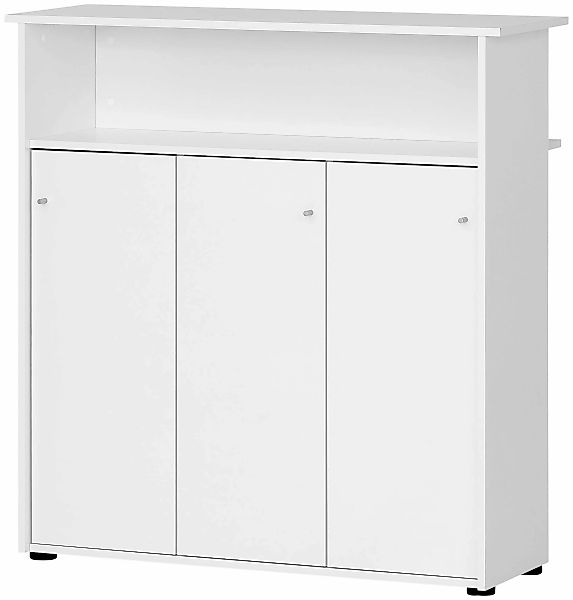 Schildmeyer Empfangstheke "Serie 400", Breite 107 cm, Empfangstresen, Empfa günstig online kaufen