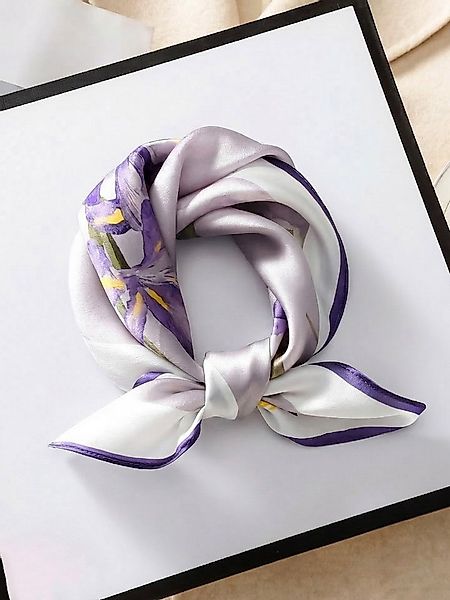 Vivi Idee Seidentuch 100% Maulbeerseide Halstuch Damen, Quadratisches 53x53 günstig online kaufen