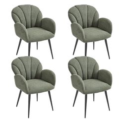 CHAIRUS Esszimmerstuhl 2/4er Set Chenille-Stühle mit günstig online kaufen