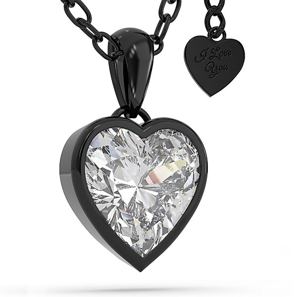 SERASAR Lederband Halskette aus Sterlingsilber [Love] günstig online kaufen