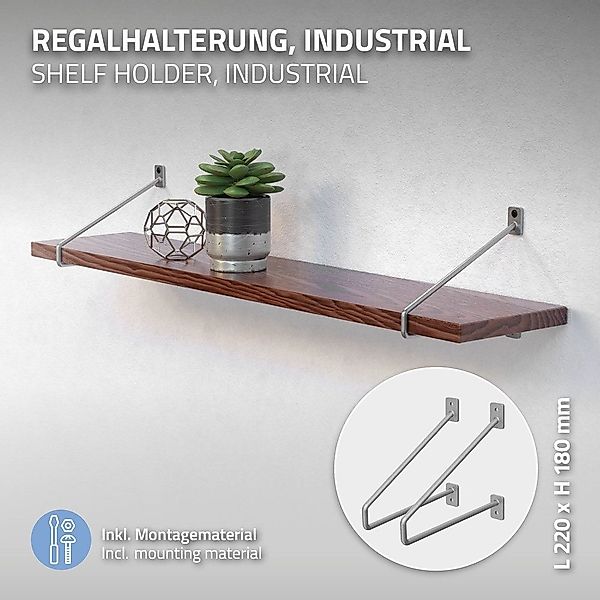 ML-DESIGN Wandregalhalter Regalhalterung Winkel Halterung für günstig online kaufen