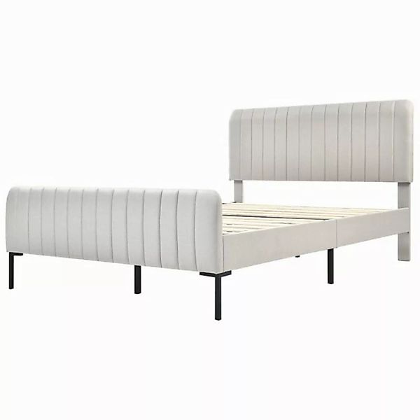 DOPWii Polsterbett Doppelbett 140/160/180x200cm,Bettgestell mit Lattenrost, günstig online kaufen