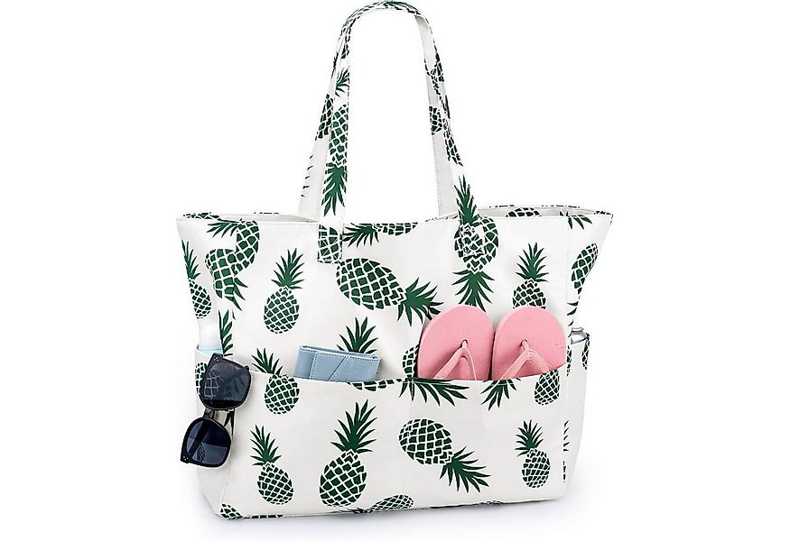 LuxusKollektion XL-Strandtasche Strandtasche XXL Familie mit Reißverschluss günstig online kaufen