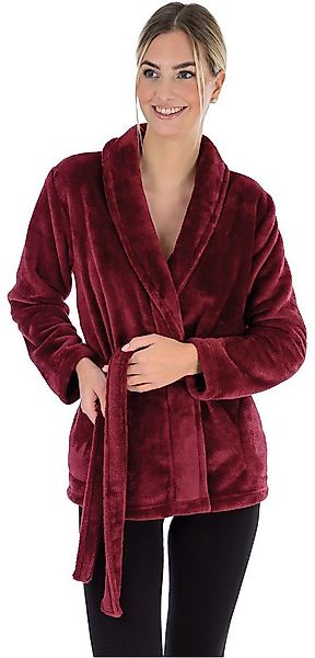 Wewo fashion Damenbademantel 6604, Kurzform, Kunstfaser, günstig online kaufen