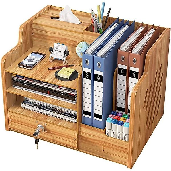 zggzerg Regal-Schreibtisch Große Schreibtisch Organizer aus günstig online kaufen