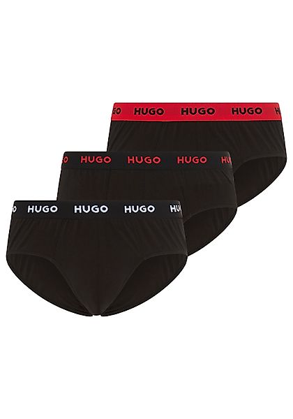 HUGO Underwear Hipster "HIPBRIEF TRIPL" 3er, 3 Stk. mit elastischem Bund günstig online kaufen