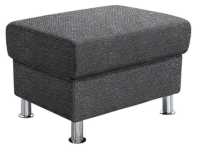 TRENDMANUFAKTUR Hocker »Rondo, Polsterhocker zur Serie, Breite 67 cm, Füße günstig online kaufen