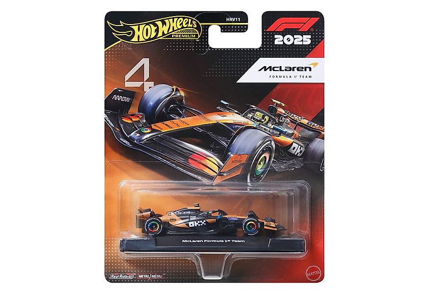 Hot Wheels Spielzeug-Auto Hot Wheels Premium F1 - Team MC Laren Driver 2 günstig online kaufen
