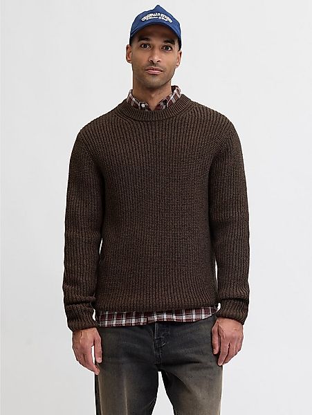 Jack & Jones Strickpullover JORBLEECKER KNIT CREW NECK BF günstig online kaufen