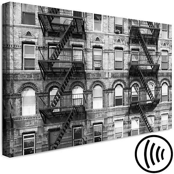 Bild auf Leinwand Brick Apartment (1 Part) Wide XXL günstig online kaufen