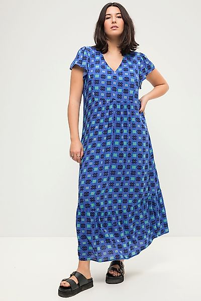 Studio Untold Maxikleid Maxikleid A-Line Alloverprint günstig online kaufen