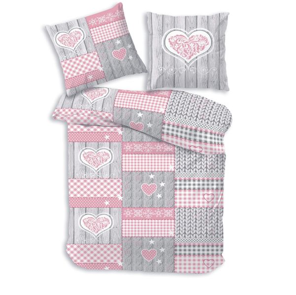 Träumschön Bettwäsche Premium Biber 135x200 cm günstig online kaufen