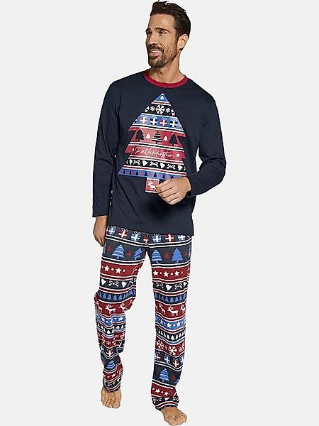 Jan Vanderstorm Schlafanzug ERILERT (Set, 2 tlg) mit Weihnachtsmotiv günstig online kaufen