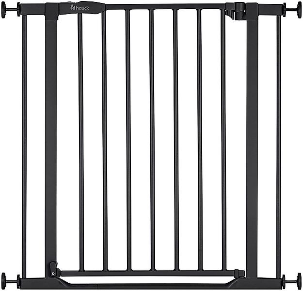Hauck Türschutzgitter Clear Step 2, Black, günstig online kaufen